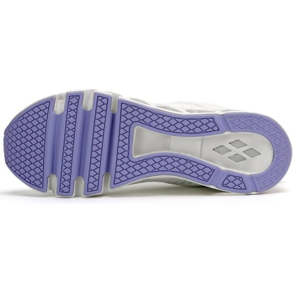 Women's Casual Running Walking Tennis Athletic Sneakers Shoes All White - Picture 4 of 7